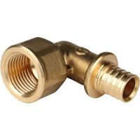 Угольник-переходник Stout с внутренней резьбой 16x1/2" (аксиальный)