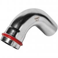 Угольник ROMMER однораструбный 90°-НПр, 54, из нержавеющей стали прессовой