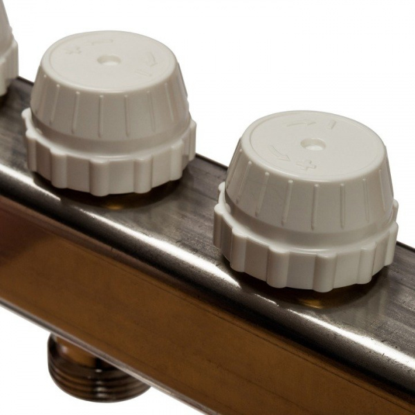 Коллектор Stout из нержавеющей стали в сборе без расходомеров 7 вых.