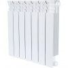 Биметаллический радиатор Stout Space 500 7 секций нижнее правое подключение