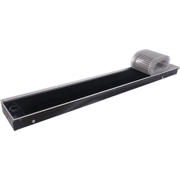 Конвектор внутрипольный Stout SCN 80.240.1600 (Решётка роликовая, анодированный алюминий)