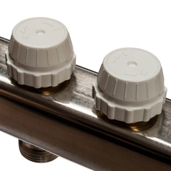 Коллектор Stout из нержавеющей стали в сборе без расходомеров 11 вых.