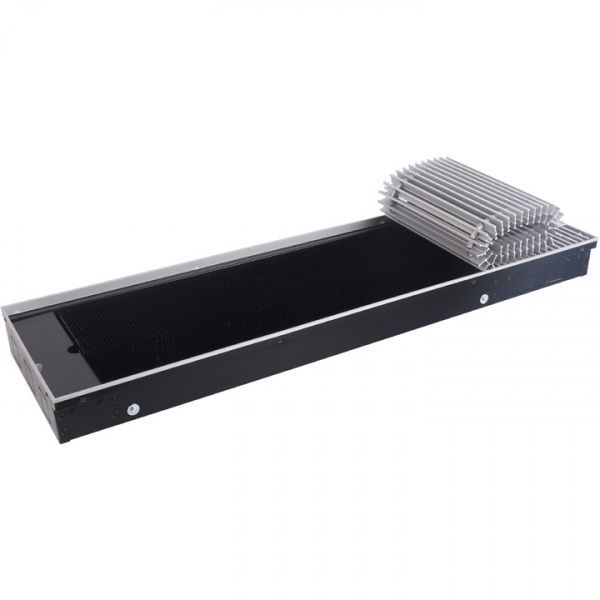 Конвектор внутрипольный Stout SCN 80.300.1000 (Решётка роликовая, анодированный алюминий)