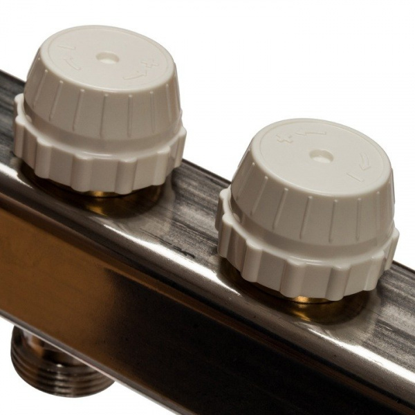 Коллектор Stout из нержавеющей стали в сборе без расходомеров 10 вых.