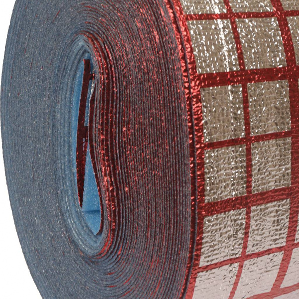 Подложка для теплого пола 3 мм / длина 25 м, 30 м2