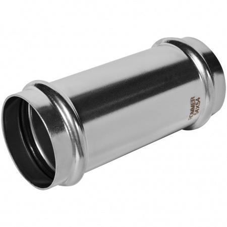 Муфта ROMMER надвижная, 54, из нержавеющей стали прессовой