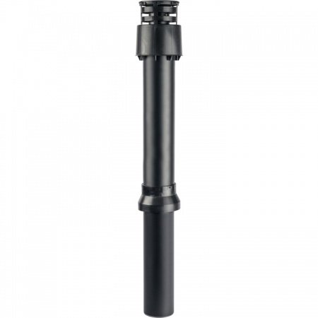 Элемент дымохода Stout конденсац. вертик. замык уч-ок с оголовком DN60/100 м/п PP-PP