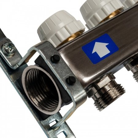 Коллектор Stout из нержавеющей стали без расходомеров 3 вых.