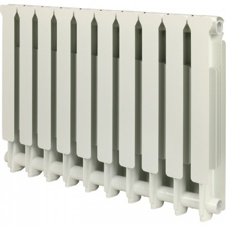 Алюминиевый радиатор Stout Bravo 500 10 секций боковое подключение