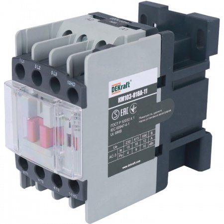 Контактор Stout DEKraft KM-103 18А 220В 11