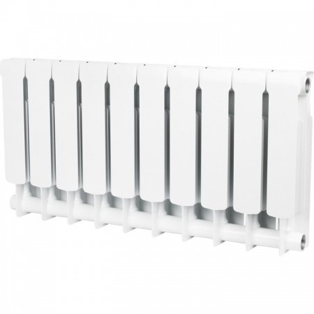 Биметаллический радиатор Stout Space 350 10 секций боковое подключение