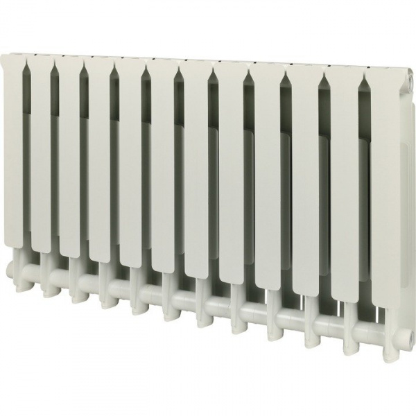 Алюминиевый радиатор Stout Bravo 500 12 секций боковое подключение