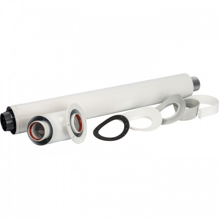 Комплект Stout коаксиальный для прохода через стену DN60/100 (850 мм) совместимый с котлами Bosch, Buderus