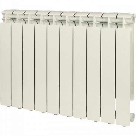 Алюминиевый радиатор Stout Bravo 500 10 секций боковое подключение