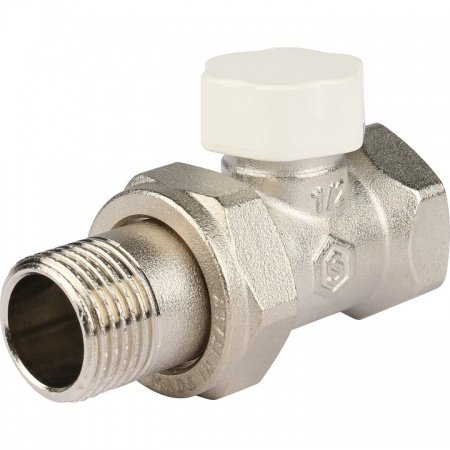 Клапан запорно-балансировочный, прямой 1/2"