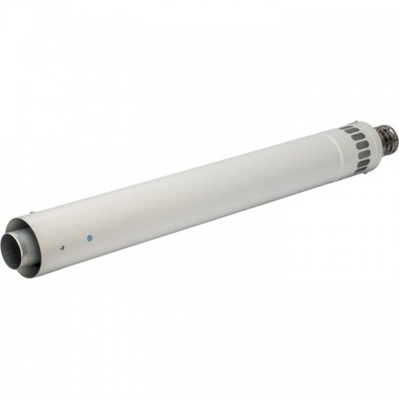 Элемент дымохода Stout DN60/100 конечный участок 900 мм дымохода для горизонт.прохода через стену с оголовком из нерж. стали