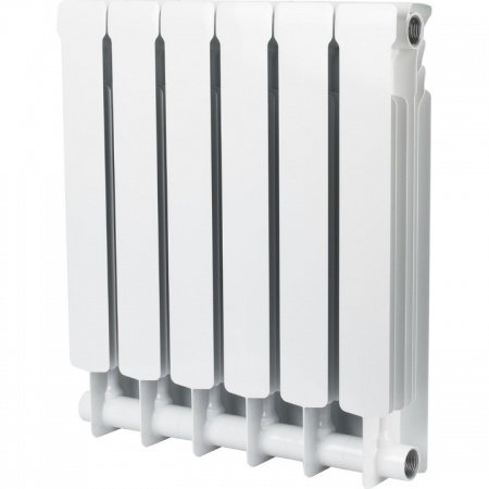 Биметаллический радиатор Stout Space 500 5 секций боковое подключение