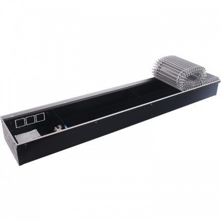 Конвектор внутрипольный Stout SCN 110.240.1200 (Решётка роликовая, анодированный алюминий)