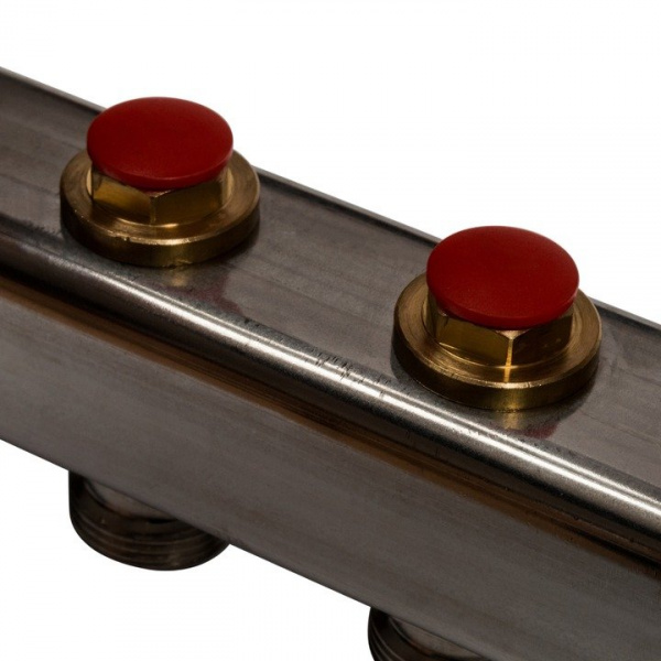 Коллектор Stout из нержавеющей стали в сборе без расходомеров 8 вых.