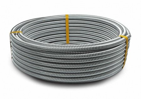 Гофрированная труба Hydrosta из нержавеющей стали DN32 x 0,25 PN10 (в бухтах кратно 20 м)