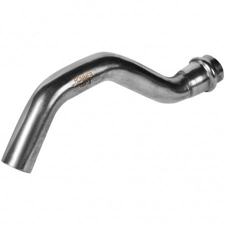 Обвод однораструбный ВПр-НПр ROMMER 18 из нержавеющей стали прессовой