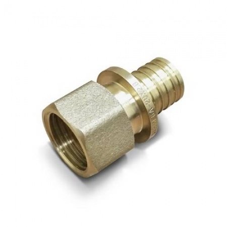 Переход на внутреннюю резьбу Varmega Slide-fit - 16 x 1/2" (латунь, для труб из сшитого полиэтилена)