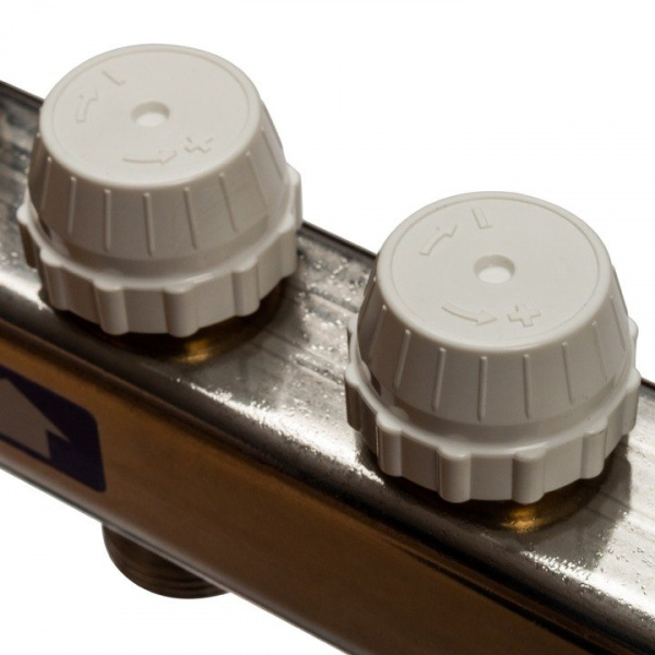 Коллектор Stout из нержавеющей стали в сборе без расходомеров 5 вых.