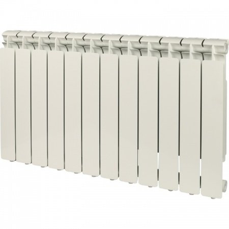 Алюминиевый радиатор Stout Bravo 500 12 секций боковое подключение