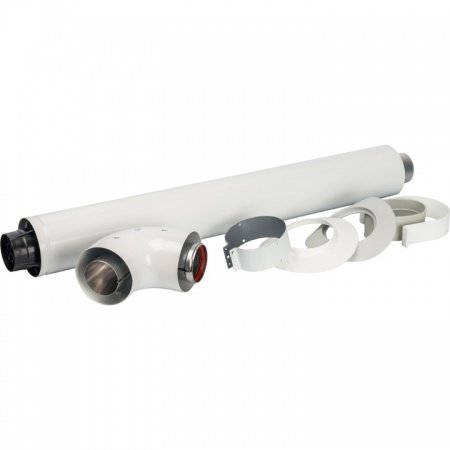 Комплект Stout коаксиальный для прохода через стену DN60/100 (850 мм) совместимый с котлами Vaillant, Protherm