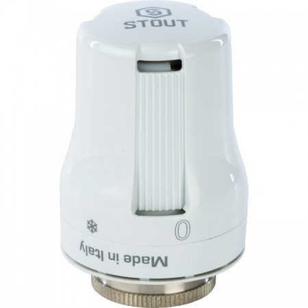 Головка термостатическая Stout, жидкостная M30x1,5