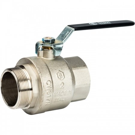 Кран шаровой полнопроходной, Stout ВР/НР 2" (ручка рычаг)